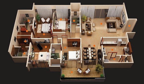 Featured Image of RR Nagar apartment Size Options